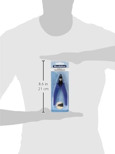 Beadalon Crimp Tool Standard - Fits Crimp Beads #1-3, Crimp Tubes #2-3, Dark Blue, 5.25 in / 13.3 cm - Image 3