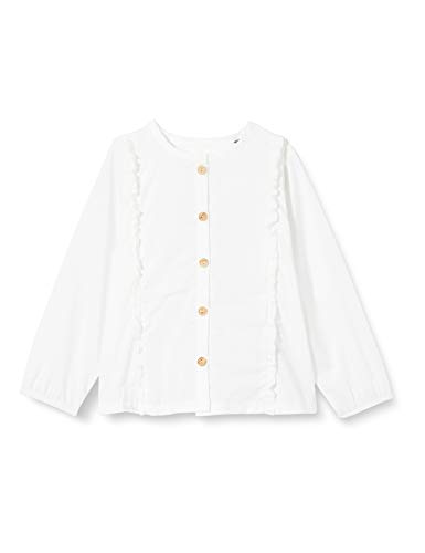 Bellybutton Bluse Blouse, Blanc Brillant | Blanc, 74 Bébé Fille