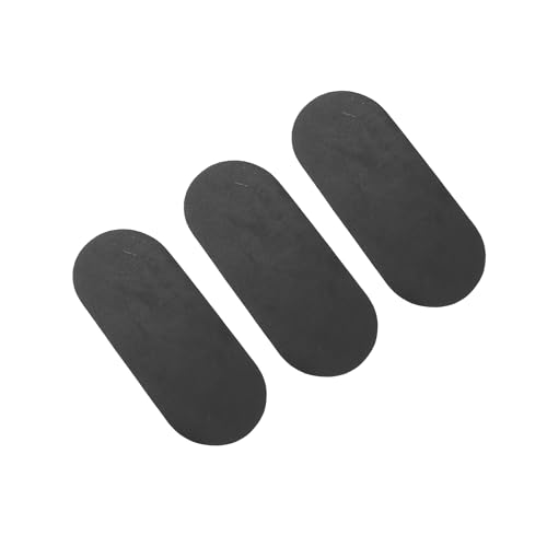 HOPESPANNER 3pcs PVC Repair Patches with Glue Professional Inflatable Boat Kayak Repair Kit Inflatable Boats Rubber Boats Canoe Black Vehicle Components