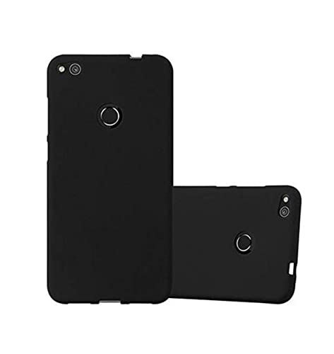 Image of Mobile Back Cover Case for Honor P8 Lite (Silicone Case|CameraProtection|Black SC1510)