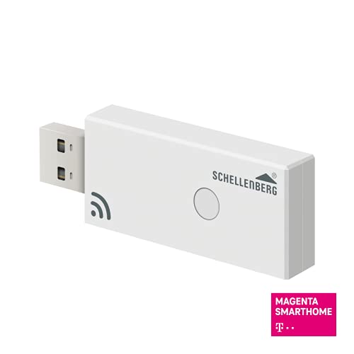 Schellenberg 21009 Magenta SmartHome Funk-Stick zur Steuerung von Schellenberg Funk-Produkten in einem QIVICON Smart Home System