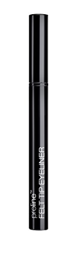 Wet & Wild Eyeliner Proline Felt Tip, Black, 0.3 Ounce