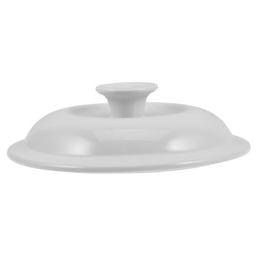 HOLIDYOYO Coperchio Ceramica per Pentola Rotonda Sostituzione Coperchio per Slow Cooker e Conchiuso per Zuppe e Stufati capacità