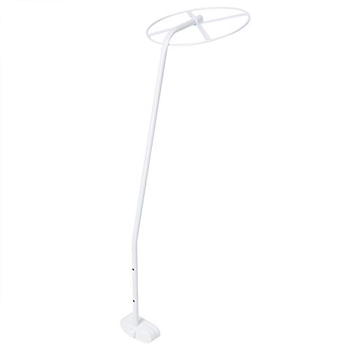 Image of Net Stand, White Net Stand Holder Set Adjustable Clip-On Crib Canopy Holder Rack Net Accessories Lightweight And Portable