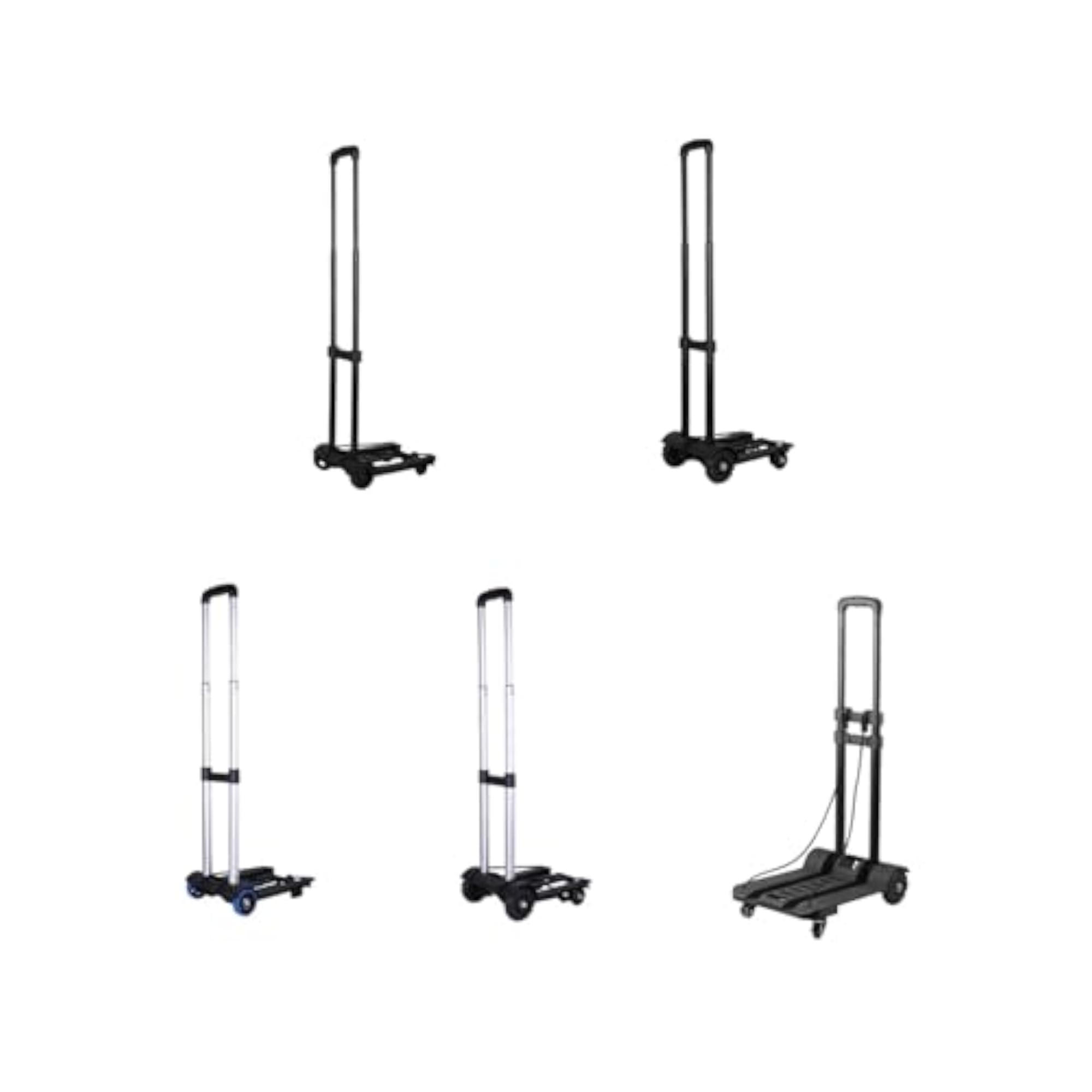 Portable Folding Hand Cart with 2 Wheels