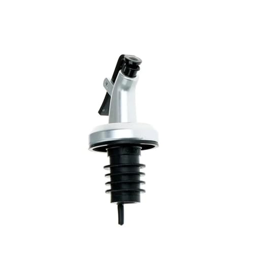 BGHYJKOL Stainless Steel Pourers 2 uds pulverizador de Aceite Oliva dispensador vertedor Licor Botella Vino Flujo tapón Superior abatible