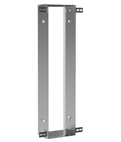 emco Asis 300 Einbaurahmen für Module mit 1584 mm Höhe geeignet I Aluminium Rahmen für Unterputz WC Module
