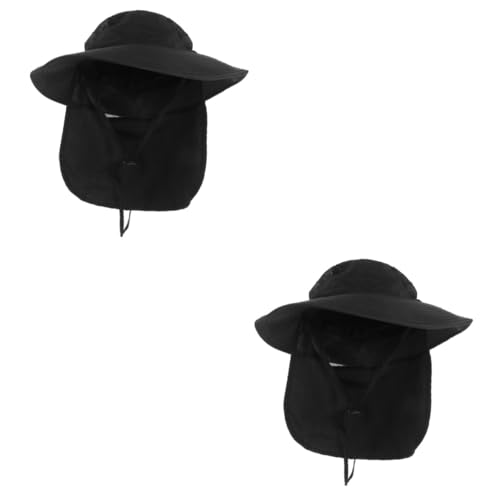 Chapeaux de protection solaire anti-UV lot de 2 pour bloquer le soleil et protéger le visage