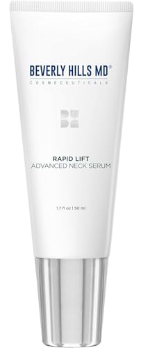 Beverly Hills MD Rapid-Lift Advanced Neck Serum- Reduce Wrinkles & Tone Skin- Anti-Aging Formula for Lifting and Smoothing Sagging Skin on Neck, Chin, & Chest w/Polyphenols (New Formula)
