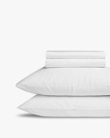 White cotton Pillow cover, Silky and Soft for Beautiful Skin and Hair, Gentle on your skin and Hair, Sleeping Pillowcase (50x 75 cm)– King Size Pillow Cases Hotel Bed Linens