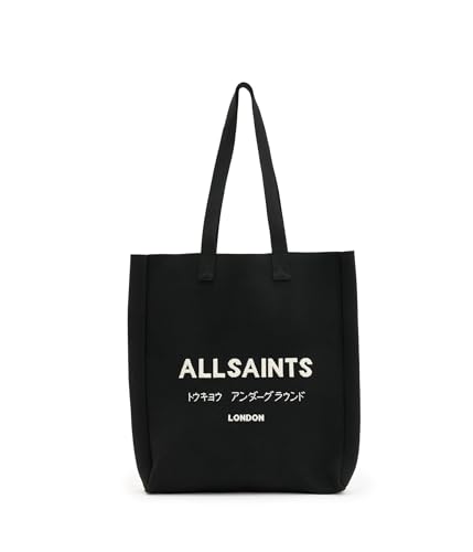 Bolso tote AllSaints para mujer negro talla única miniatura 1