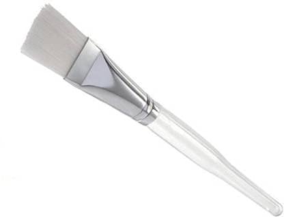 Face Pack Makeup Cosmetic Soft Brush, Easy to Dip and Blend, Made of Soft Hair with Plastic handle, Comfortable for Your Facial Skin, Liquid Foundation Brush, Suitable for all Skin Type.