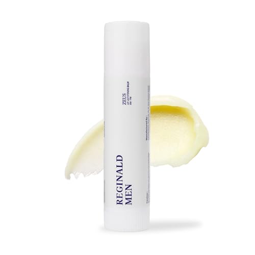 Image of Reginald Men Zeus - Lip Balm SPF 30 PA+++ 5g | Brightens Smoker Lips & Repairs Skin Barrier | Softens & Smoothens Rough Texture | Fights Dryness & Pigmentation, Protects from Sun Darkening