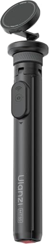 ULANZI MT85 Palo Selfie con Trípode Magnético Bluetooth de 150 cm, Soporte de Cuatro Patas con Apertura y Cierre Automáticos, Trípode Magnético de 25 N Compatible con iPhone 17 12 Magsafe Sumsung