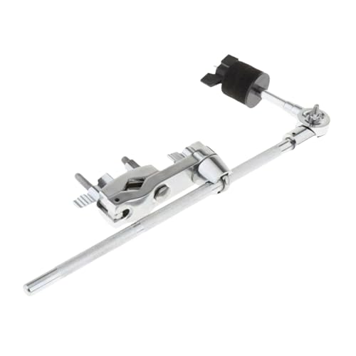 Support de cymbale avec pince amovible pour éviter les chutes de matériel