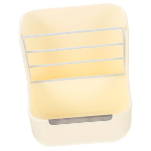 LIOOBO 2 ウサギフィーダーボウル ゴミ うさぎ丼 犬のボウル フードボウル おもちゃ スローフィーダー犬用ボウル ペットフィーダーボウル 小型ペットフィーダー 小動物用フィーダー 白い