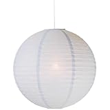 SXYSXYSXY Linterna papel decorativo moderno diseño lámpara de comedor dormitorio mesilla de noche luz colgante minimalismo E27*1 candelabro sala de estar cocina nórdico escalera Ø40cm