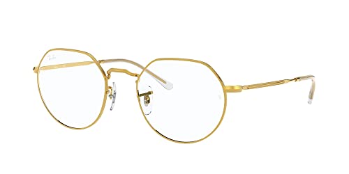 Image of Ray-Ban Rx6465f Jack Low Bridge Fit Round Prescription Eyeglass Frames