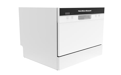 RCA RDW3208 Counter Top Dishwasher, White - Thumbnail 4
