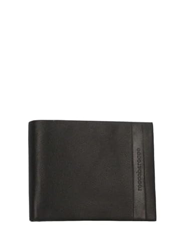 Roccobarocco Portafogli Nero RBRP1606 pour homme avec compartiments cartes