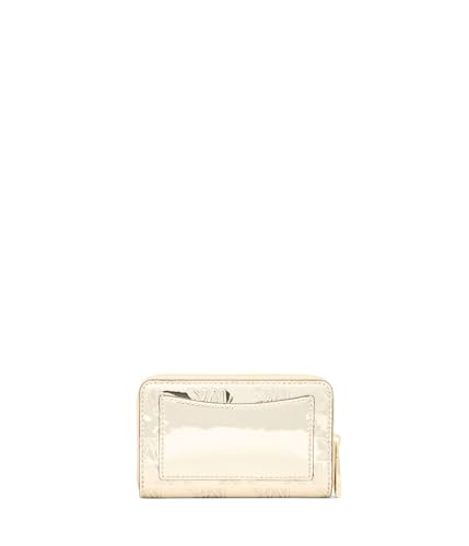 Image of Michael Kors Womens, Jet Set Small Zip Around Card Case, Pale Gold, One Size