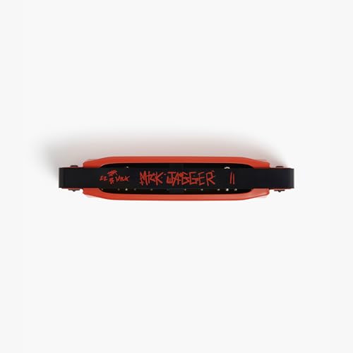 Lee Oskar Harmonicas – Edition 2 Mick Jagger Signature Series – Major Diatonic Harmonica – Key of C (1910MJ2-C) - Les Beatles, Paul McCartney, John Lennon, RIngo Starr, George Harrison Lee Oskar Harmonicas - Edition 2 Mick Jagger Signature Series - Major Diatonic Harmonica - Key of C (1910MJ2-C) – Image 4