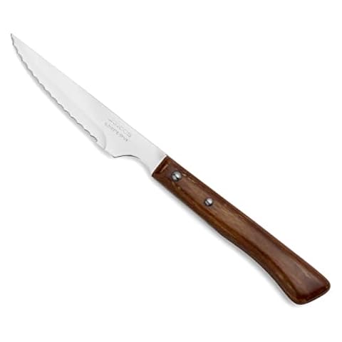 ARCOS Cuchillo carne Acero Inoxidable Nitrum, mango marrón madera - Serie Mesa Cover