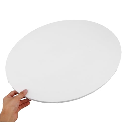 Tablero ovalado con superficie lisa Uonlytech para óleo y acrílico 5