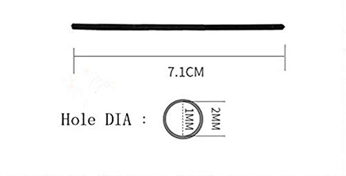 BEHLINE Silicone Replacement Temple Tips Sleeves Ear Cover fit for Eyeglasses Sunglasses Air Spirit Titaniums Frames,Glasses Earsocks (Black)