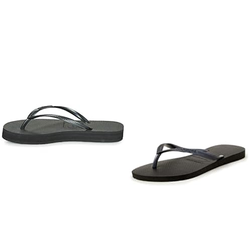 Tongs Havaianas femme noires Slim Flatform pointure 39/40 chaussures été plage