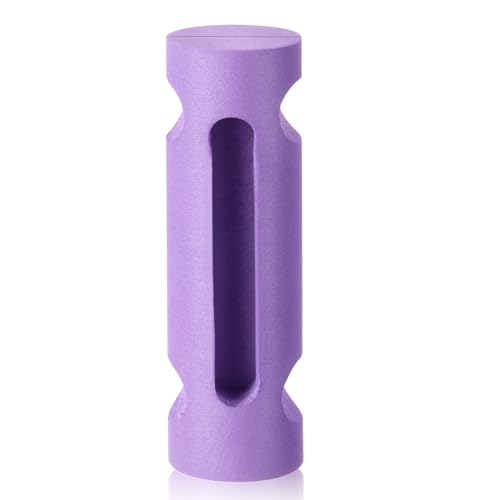 Threlaco 1 Pack Crochet Tool 4 Inch All Yarn Sizes Crochet Tension Tools Learn How to Make Circle Stitch and Guide Knitting Holder Accessories for Beginners Birthday Mother\'s Day Gifts(Purple)