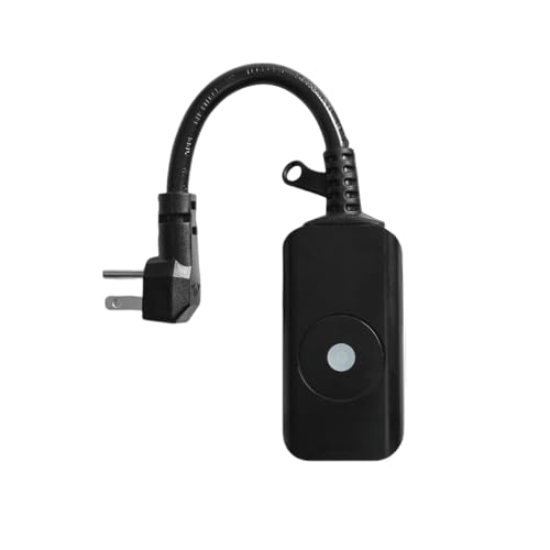 TAYMATIC 5GHz &2.4 GHz Outdoor Smart WiFi Plug Outlet,IP44,15 Amps,One