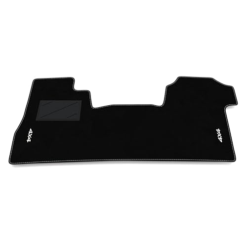 Set de Tapis de Voiture compatibles avec Renault Master 2024-2026 | Tapis sur Mesure en Moquette, Broderie 4x4, sur Mesure