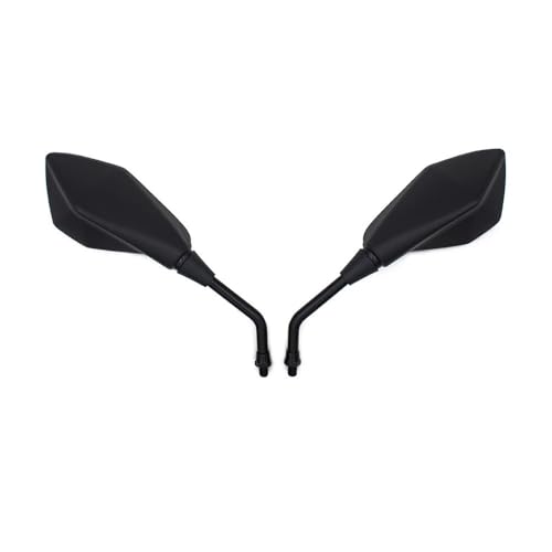 Rétroviseur d'extrémité de guidon moto grand angle avec embouts universels 8/10mm