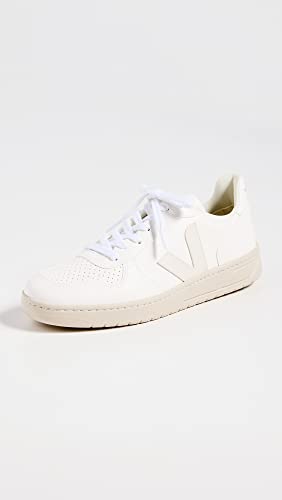 VEJA Women's V-10 Sneaker, Full White, 42