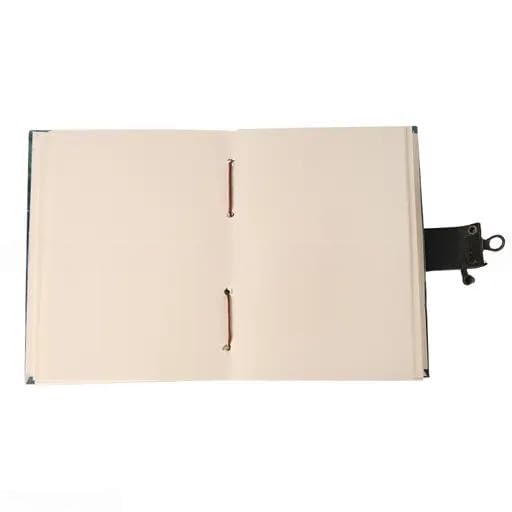 Image of Krishna Ji Printed Diary With Lock Clasp for Travllers, Mythologist, Artist, Skechers | 7 X 5 inch | Notebook Daily (200 Plain White Pages)