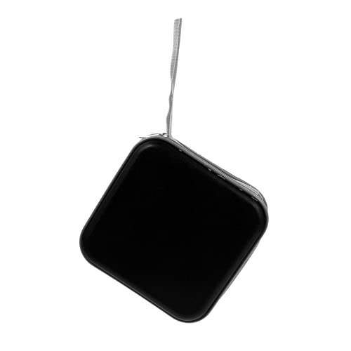 Alipis 1Pc CD Zipper Case for Discs Portable Travel CD Dvd Storage Bag Disc Protector Compact Design for Easy Carrying for Organizing Music Movies