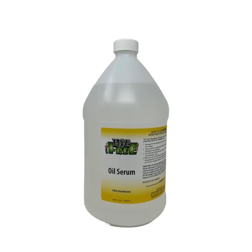 Nit Free 100% Dimethicone Oil for Lice Safe for Kids & Adults Great for all hair types 128oz (Gallon)