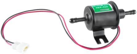 Universal 12V 4-7 PSI Electric Fuel Pump HEP-02A Inline Low Pressure Gas Diesel