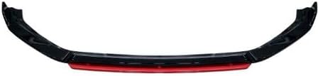 4 Piece Front Lip Spoiler (Compatible with VW Golf 7 GTI)