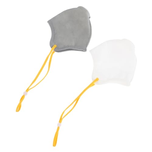 VICASKY Adjustable Dog Muzzle Breathable Mesh -Fog Dustproof Comfortable Fit for Dogs Random