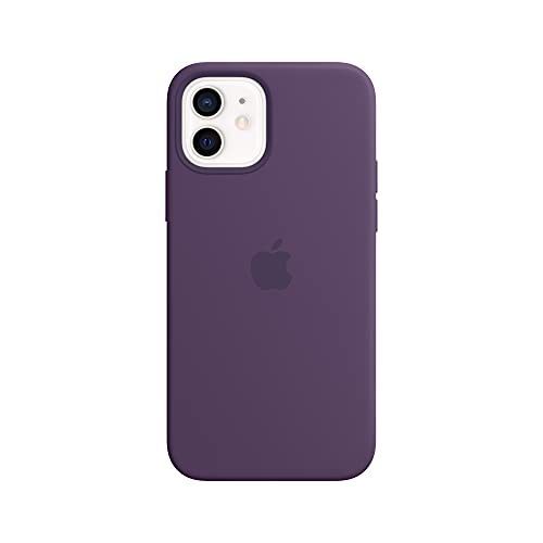 Apple Silicone Case with MagSafe (for iPhone 12 | 12 Pro) - Amethyst