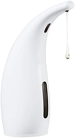 PAOPOW Automatic Soap Dispenser, 300ml Touchless Soap Dispenser, 10.25 OZ Automatic Hands-Free Soap Dispenser, IP67 Deep Waterproof Dish Liquid Infrared Sensor Soap Dispenser for Kitchen Bathroom