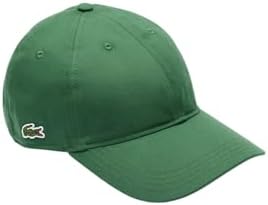 Lacoste Unisex-Adult Organic Side Logo Cotton Twill Cap