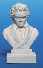 Large Beethoven Statue 5 Inches