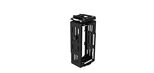 IH Engineering BV - AGIL - Soporte de PC para Debajo de la Mesa - Giratorio 180 °C - para Casi Todos los tamaños de Ordenador - Montaje Debajo de la Mesa - para más Espacio en la Mesa - Color: Negro Cover
