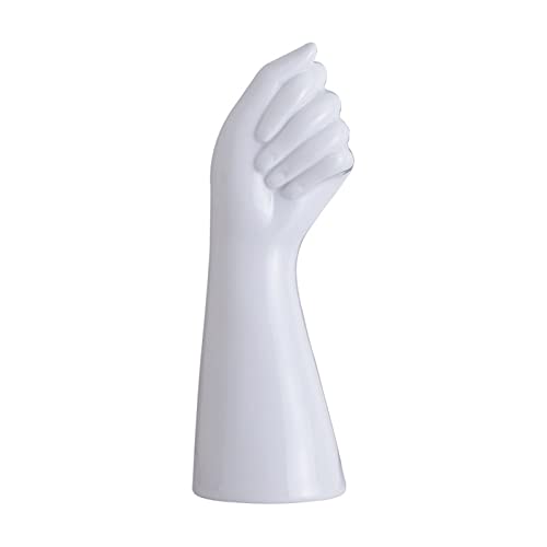 Vase corps humain en céramique blanche pour art de table moderne - 2