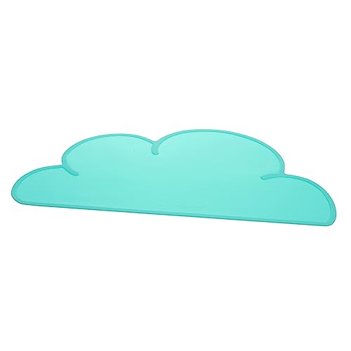 HOLIDYOYO Convenient Wear Resistant Silicone Pet Feeding Mat Washable Household Food Mat Non Slip Design for Cats and Dogs for Preventing Food Spills and Material