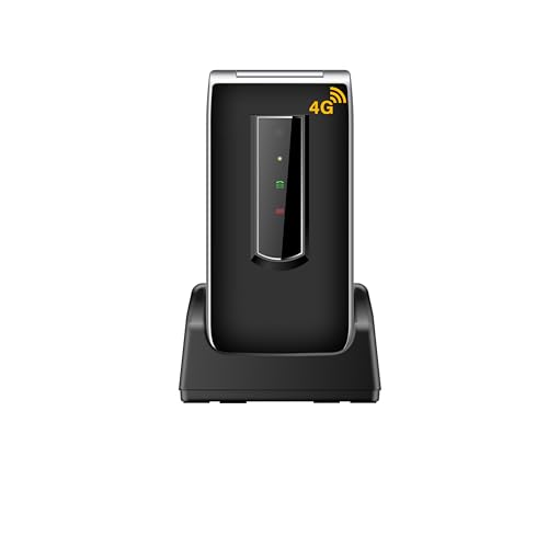 Beafon, SL495, LTE, Silverline, Klapphandy, Tastentelefon, Seniorenhandy mit SOS Notruftaste, Mobiltelefon, TFT-Display 2,4' Zoll (6,09cm), Kamera,