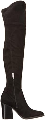 Marc Fisher Women's Meyana Over-The-Knee Boot, Black Suede, 5.5 | Image 5